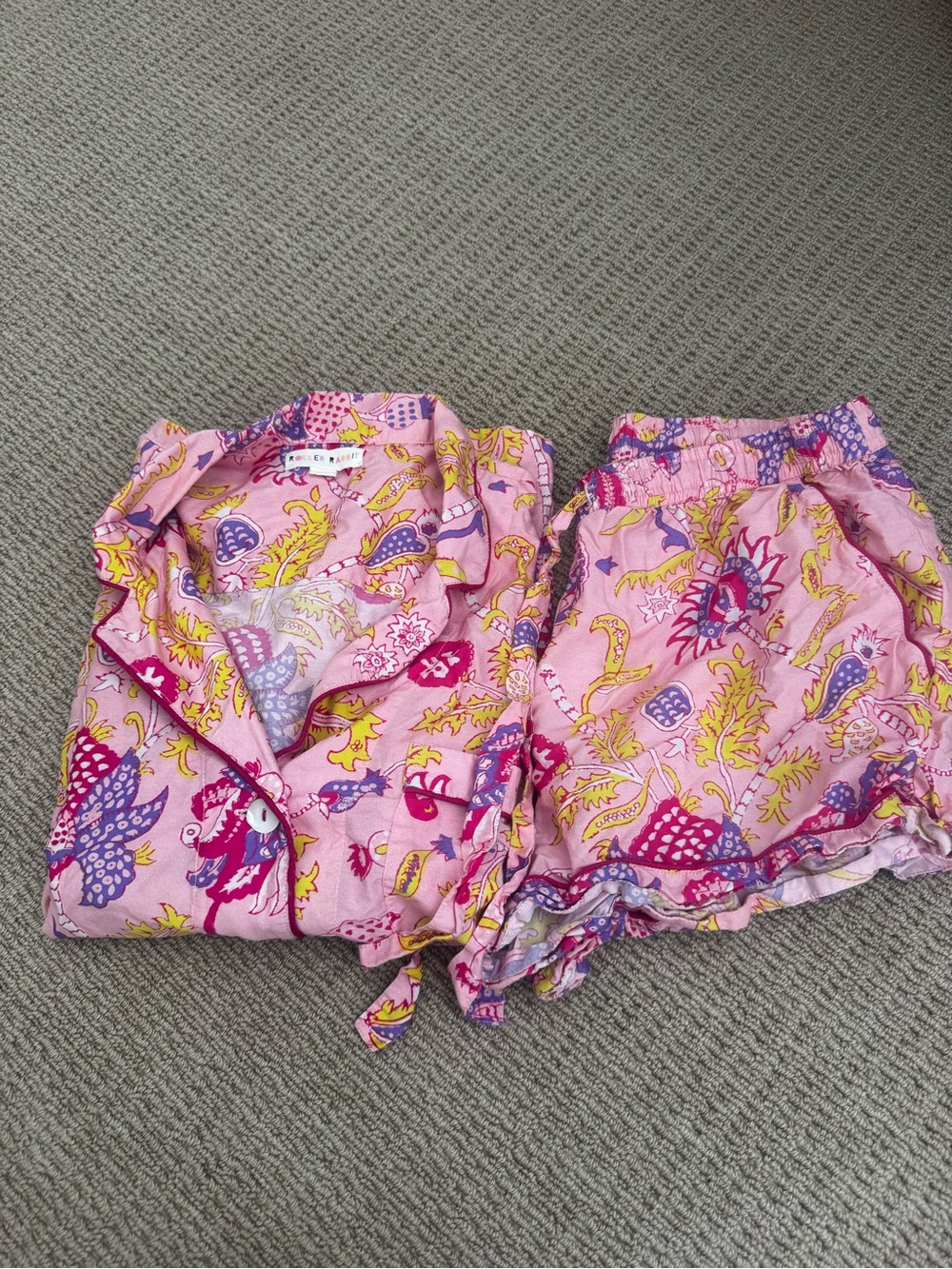 Roller Rabbit Pajama Set